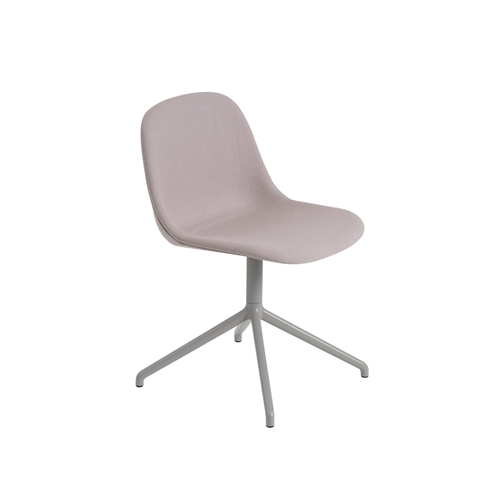 Fiber Side Chair (Swivel Base w. Return) Nostaloft