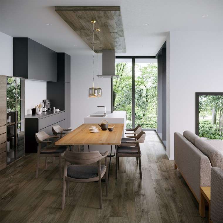 SLED Dining Solid Wood Table (S) - Image 6