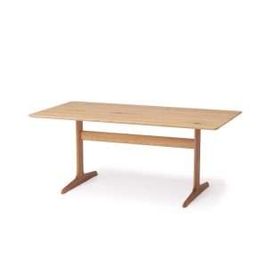 WING LUX LD Trestle Solid Wood Table